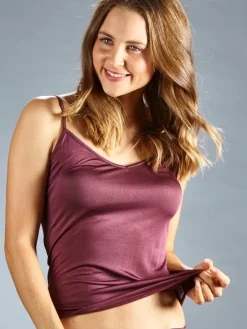 100% Seide SPAGHETTI TOP von Kokon Zwo