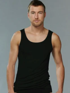 100% Seide Träger Unterhemd für Männer Kokon Zwo