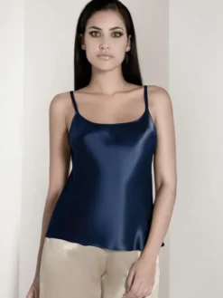 100% Seide Trägertop CLASSICO No. 2 exclusiv von Luna di Seta