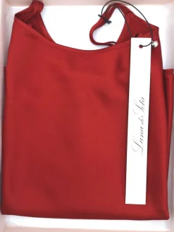 100% Seide Trägertop CLASSICO No. 2 Satin Luna di Seta