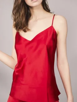 100% Seide Trägertop KLASSIK SATIN von Eva B. Bitzer