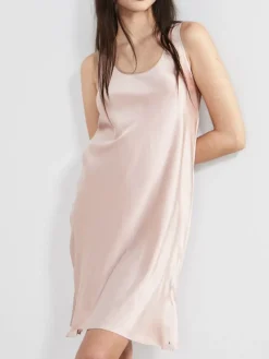 100% Seide Träger-Unterkleid KLASSIK SATIN von Eva B. Bitzer