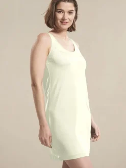 100% Seide Träger-Unterkleid transparent von Kokon Zwo