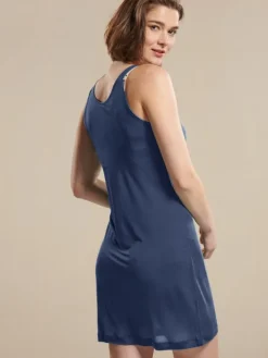 100% Seide Träger-Unterkleid transparent von Kokon Zwo