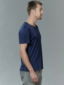 100% Seide T-Shirt für Herren Kokon Zwo