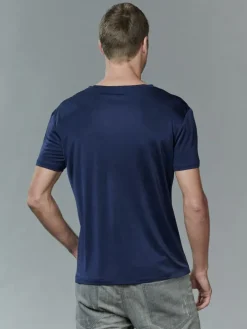 100% Seide T-Shirt für Herren Kokon Zwo