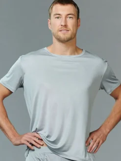 100% Seide T-Shirt für Herren Kokon Zwo