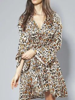 100% Seide Tunika Kleid LEONISSIMA von Eva B. Bitzer