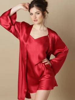 100% Seide Unterkleid SOIE ODA Satin Marjolaine