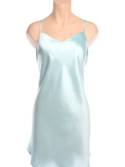 100% Seidennachthemd Satin GLYCINE von Marjolaine