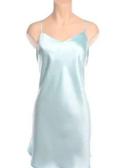 100% Seidennachthemd Satin GLYCINE von Marjolaine