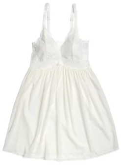 Baby-Doll SKYLARK Seide und Spitze weiß Mimi Holliday