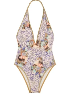 Badeanzug MOON 63 gemustert mit Glitzer von Pain de Sucre