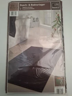 Badvorleger Baumwolle Frottee schokobraun ca. 60x100 cm von Facotti