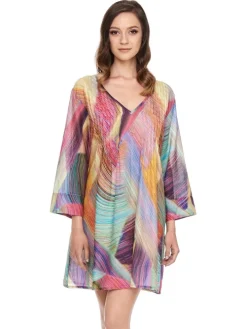 Baumwolle Batist Tunika JETTE bunt von Gattina