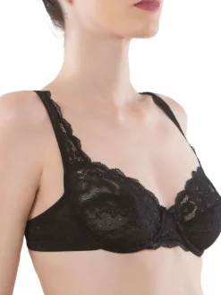 Bügel-BH Leavers Spitze GEMMA basic von Cotton Club Rubino