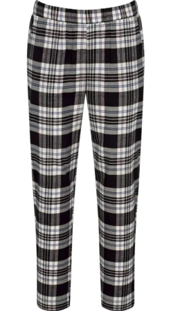 Bio Baumwolle Flanell Pyjama Hose LOUNGE ME COTTON kariert von Triumph