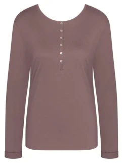 Bio-Baumwolle Langarm Shirt LOUNGE ME COTTON von Triumph