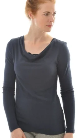 Bourette Seide WASSERFALL SHIRT von Alkena