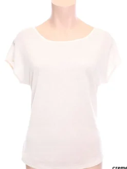 Bourette Seidenmix Sommer T-SHIRT uni von Alkena