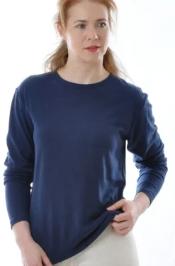 Bourette-Seide LANGARM SHIRT Alkena