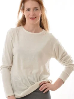 Bourette-Seide LANGARM SHIRT Alkena