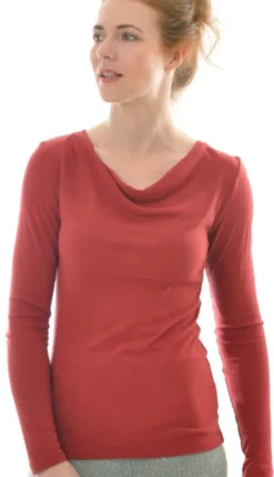 Bourette-Seide WASSERFALL SHIRT Alkena