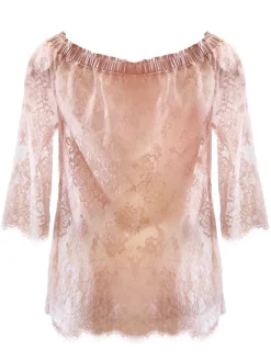 Carmen Shirt INESSA aus Spitze von Escora