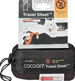 Dünner Schlafsack mit Seide TRAVEL SHEET Thermolite Silk von Cocoon®