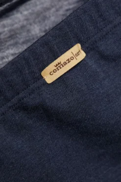 Feine Merino Seide Leggings 2703 in dunkelblau comazo|earth