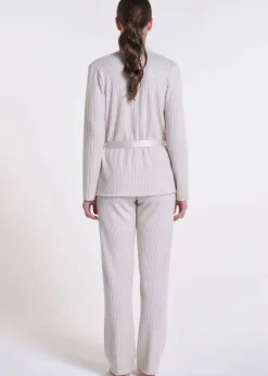 Hausanzug LOUNGE No. 6 wollweiß Viscosemix von Verdiani