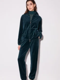 Hausanzug NICKI waldgrün zwei-teilig von Chiara Fiorini