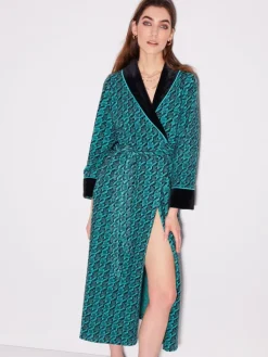 Hausmantel PAVONE VELOUR von Chiara Fiorini