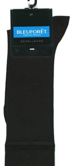 Herren Seidensocken uni mit 91% Seide von Bleuforêt