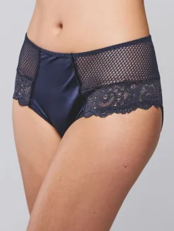 Hoher Slip mit Spitze GABY von Maisonlejaby