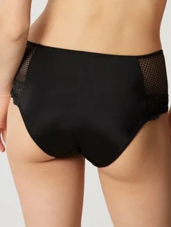 Hoher Slip mit Spitze GABY uni von Maisonlejaby