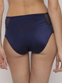 Hoher Slip mit Spitze GABY uni von Maisonlejaby