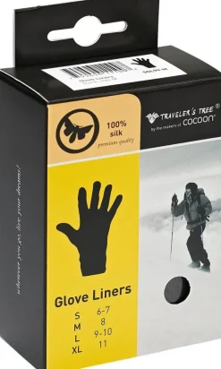 Innen-Handschuhe GLOVE LINERS 100% Seide Traveler´s Tree®