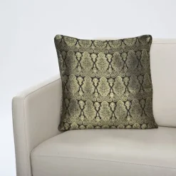 Kissenhülle MADRAS aus handgewebtem Seidenbrokat