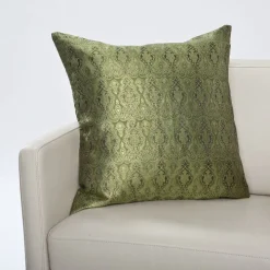 Kissenhülle MADRAS aus Seidenbrokat