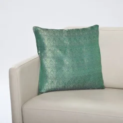 Kissenhülle VARANASI aus handgewebtem Seidenbrokat