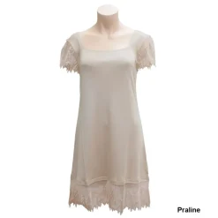 Kurzarm Nachthemd aus Seidenjersey PURE DE LUXE von Gattina