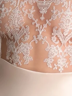 Kurzarm Stringbody gold-creme von Prelude Milano