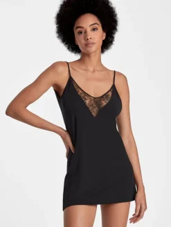 Kurzes Negligé LAZY DAYS mit Modal und Seide von Aubade