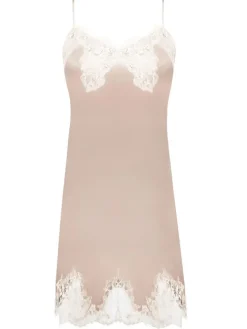Kurzes Stretchseide Negligé SPLENDEUR SOIE von Lise Charmel