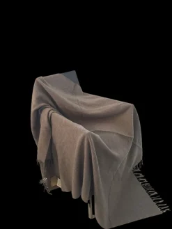 Lammwolle mit Kaschmir Sofaplaid RIVA von Steinbeck