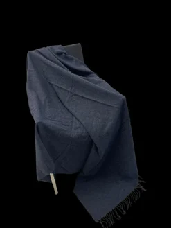 Lammwolle Mix Sofaplaid RIVA einfarbig von Steinbeck mit Kaschmir