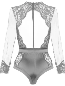 Langarm Body Spitze MARLENE Prelude Milano