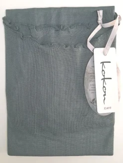 Langarm U-Boot Shirt NETZTÜLL 100% Seide von Kokon Zwo