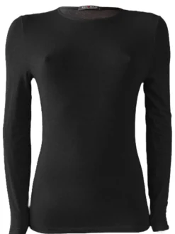 Langarmshirt Rundhals  von Artimaglia Voile mit Kaschmir